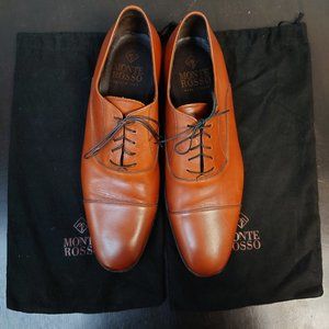 Monte Rosso Cap Toe Leather Oxfords